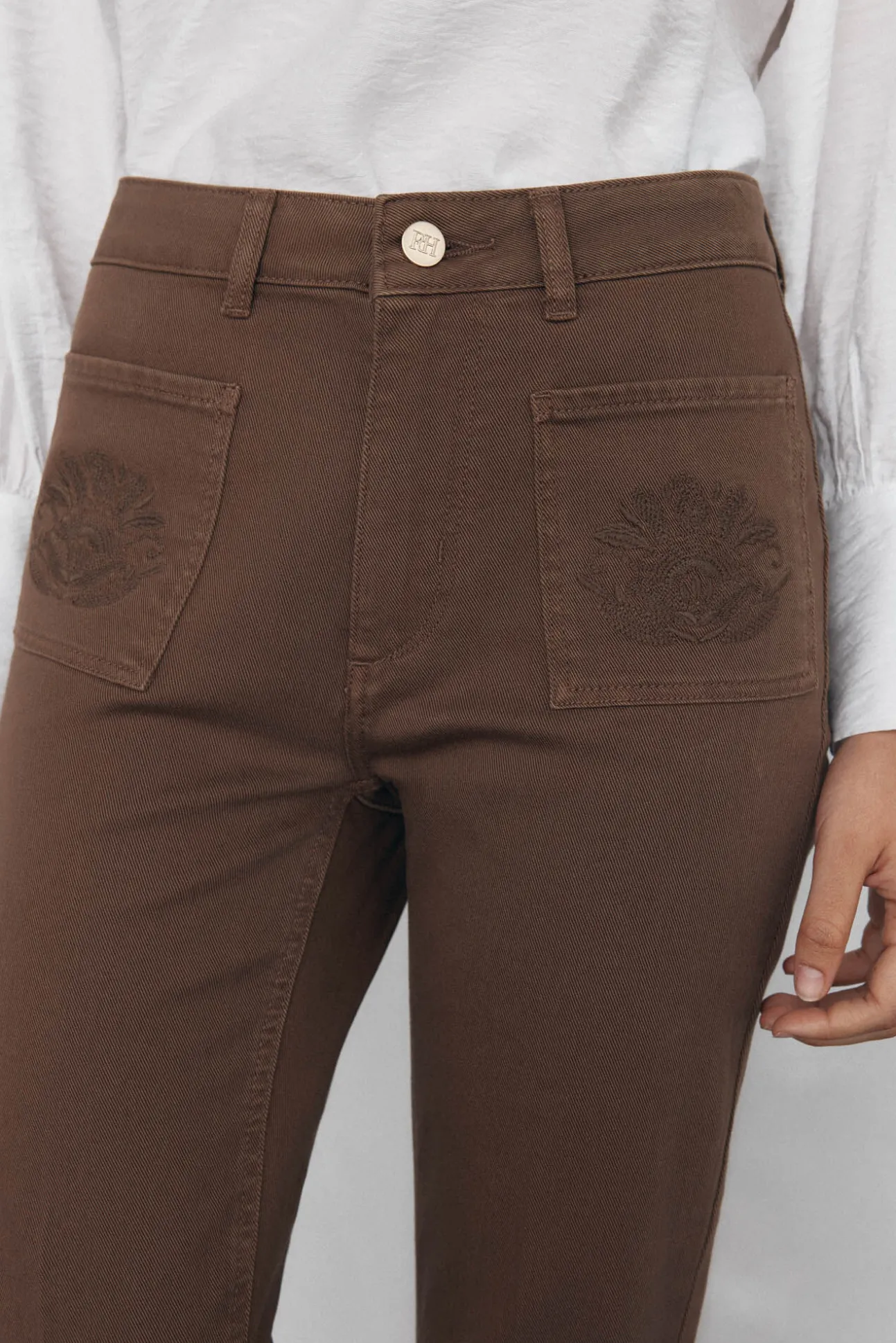 Calça jeans cropped