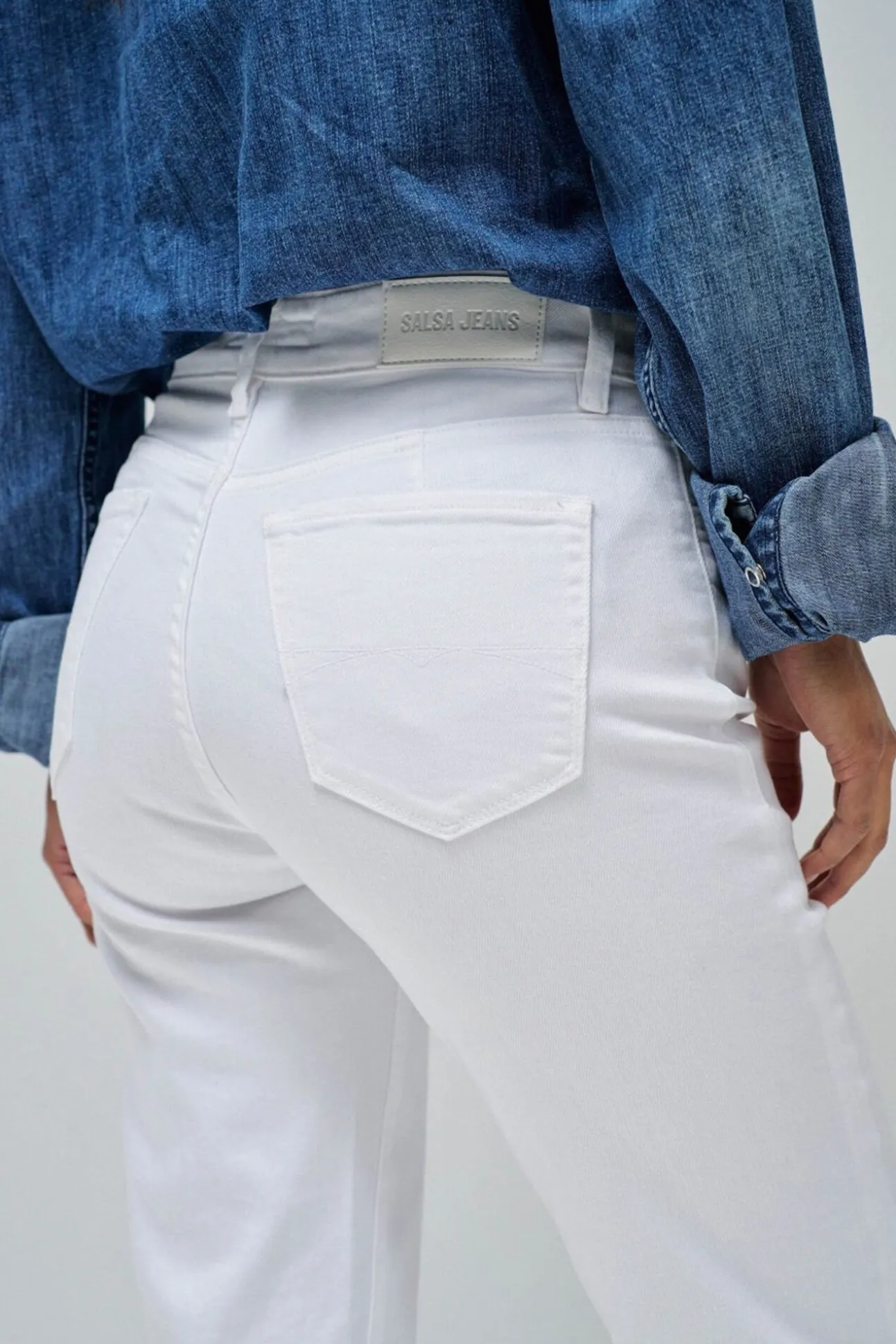 Calça jeans cropped slim True