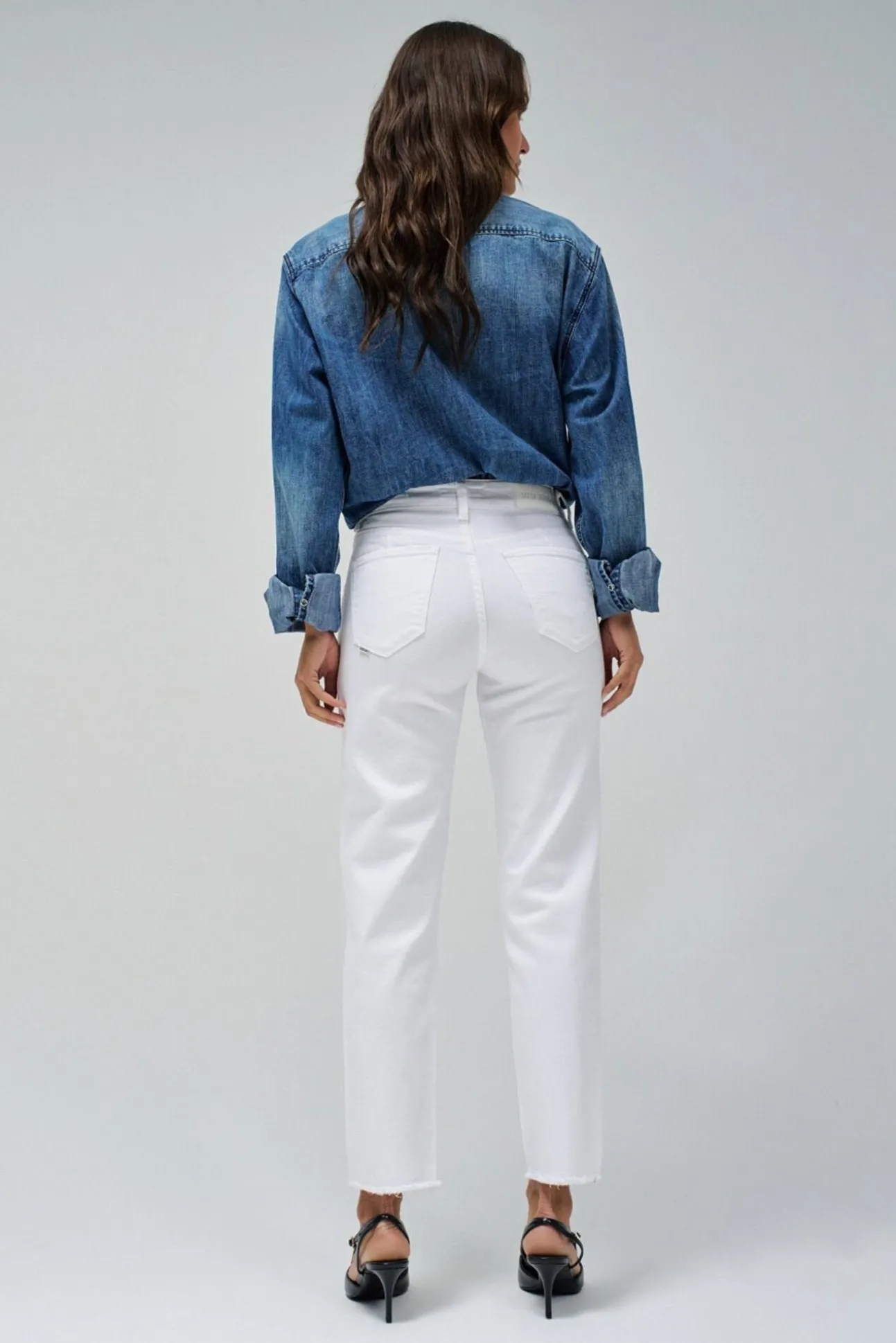Calça jeans cropped slim True