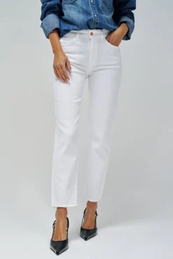Calça jeans cropped slim True