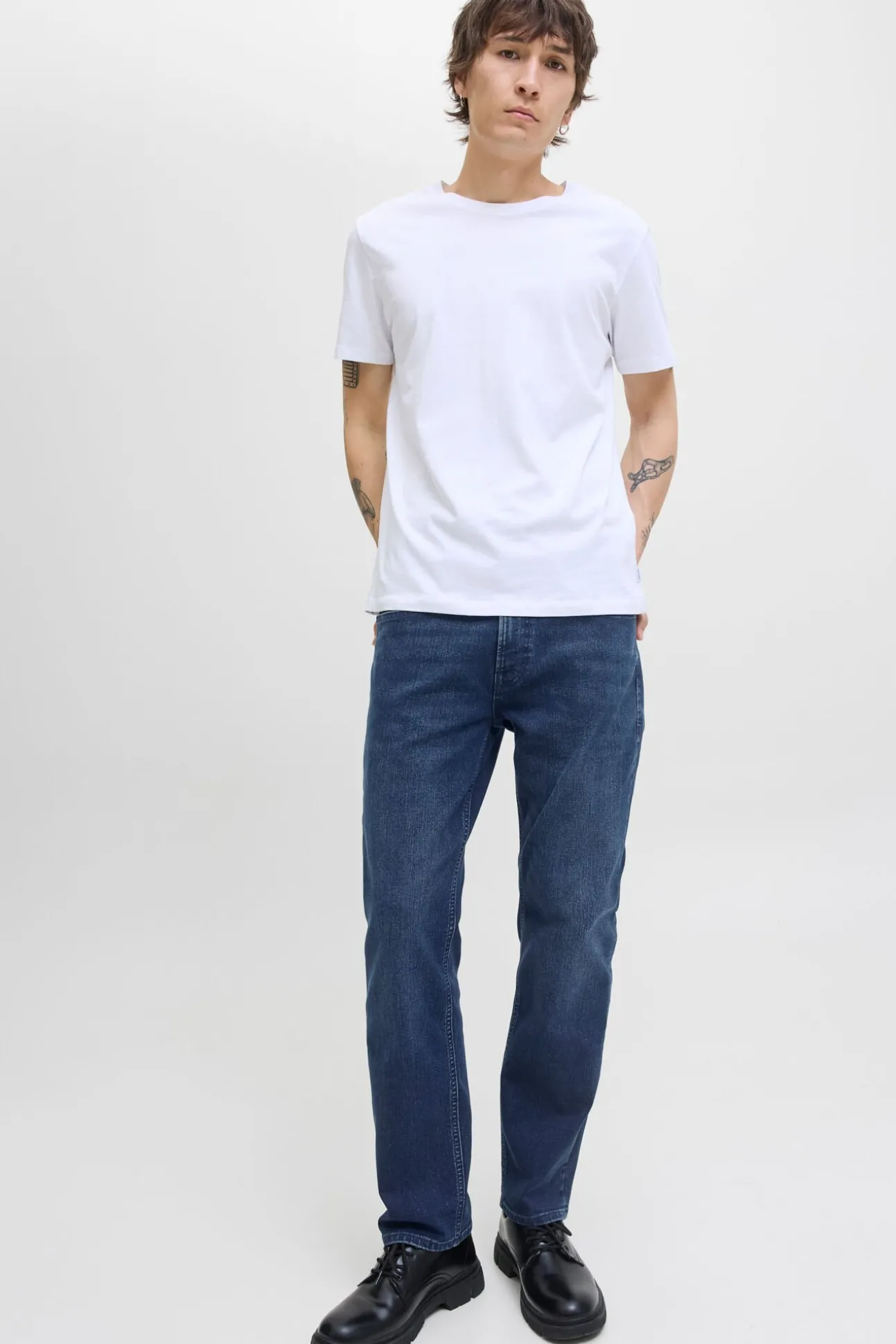 Calça jeans de corte regular
