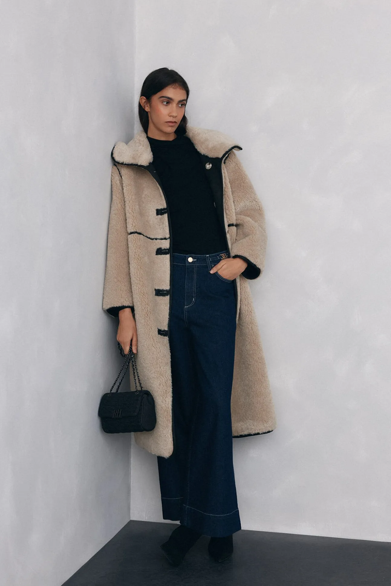 Calça jeans larga