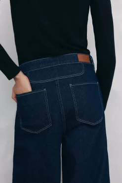 Calça jeans larga