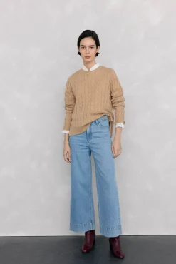 Calça jeans larga