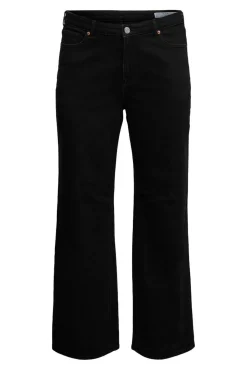 Calça jeans larga tamanho grande