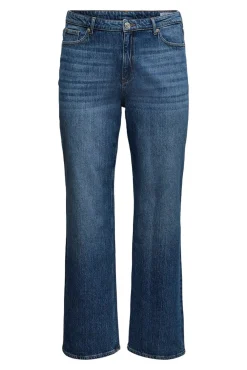 Calça jeans larga tamanho grande