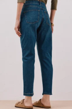 calça jeans mamãe