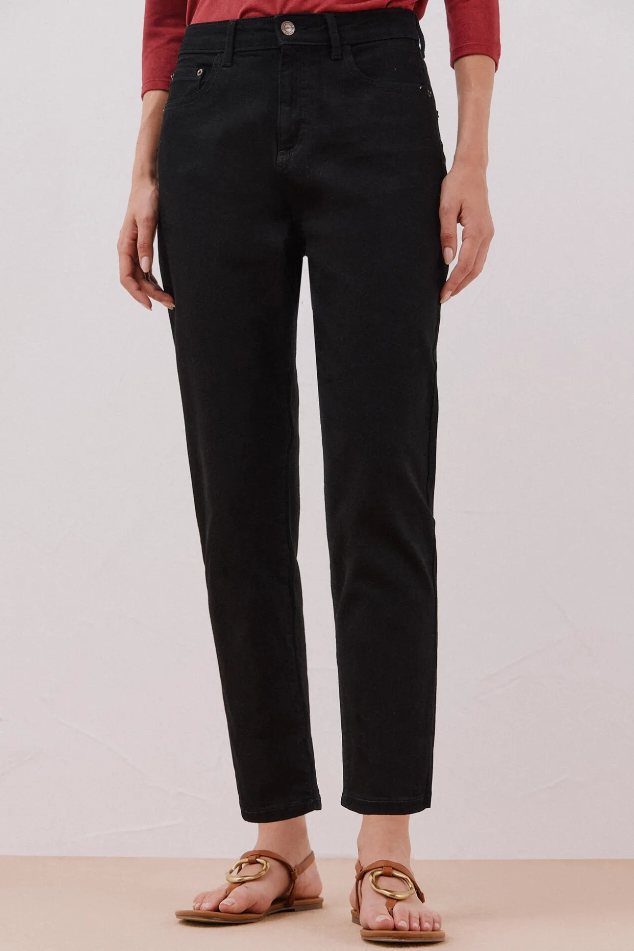 calça jeans mamãe
