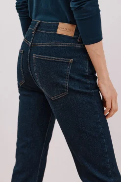 Calça jeans reta