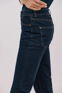 Calça jeans reta