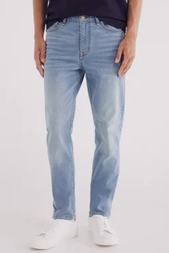 Calça jeans skinny fit tingida