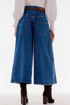 Calça jeans super larga