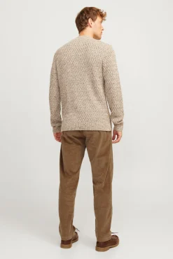Calça jogger de veludo cotelê
