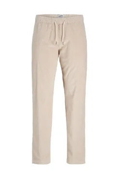Calça jogger de veludo cotelê