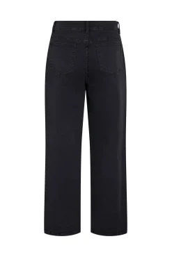 Calça largas com bolsos frontais