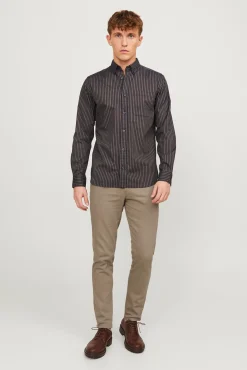 Calça slim fit