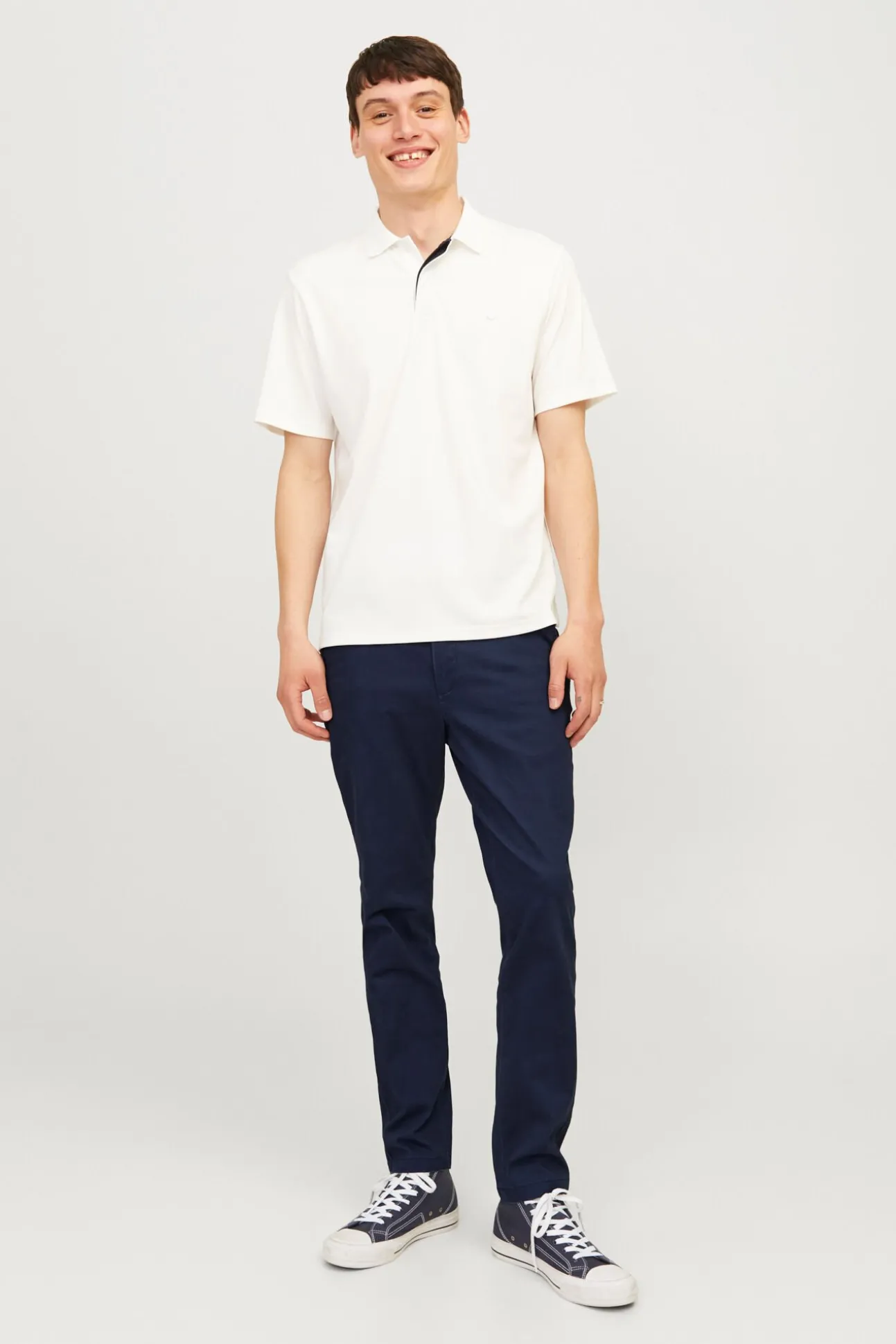 Calça slim fit