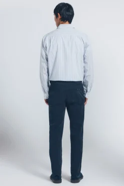 Calça slim fit com 5 calça