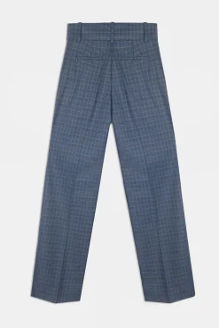 Calça social xadrez
