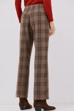 Calça xadrez feminina