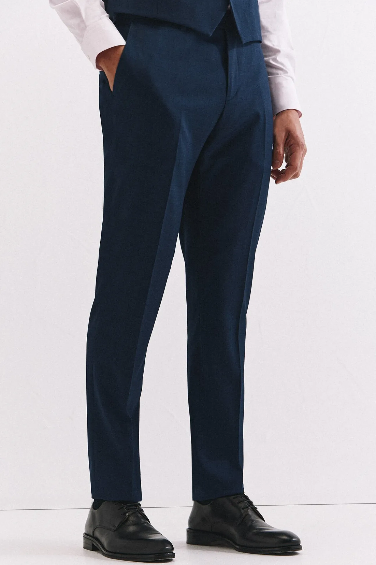 Calças azuis slim fit