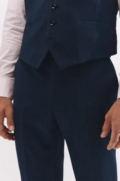 Calças azuis slim fit