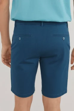 Calças bermuda chino premium flex