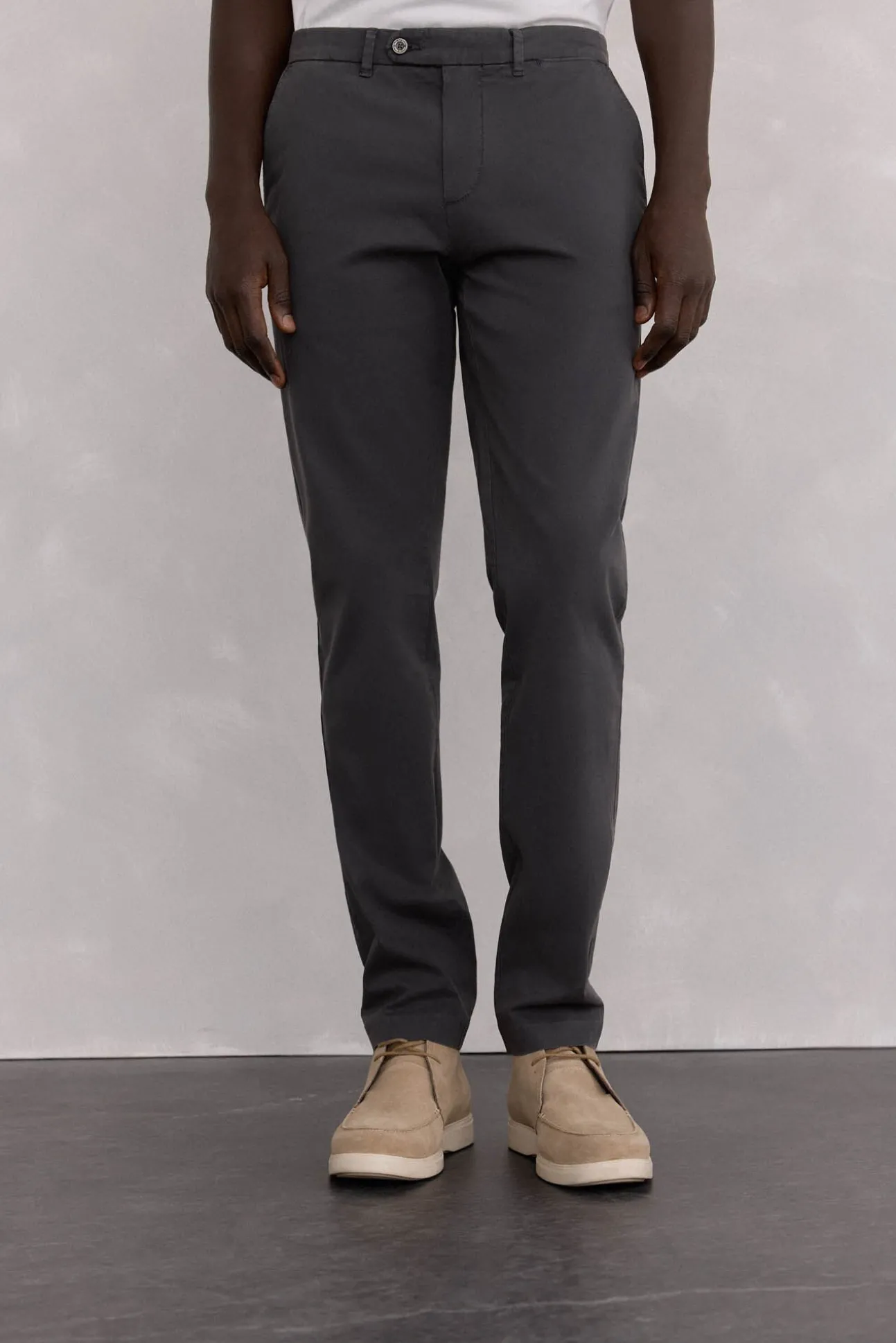Calças calças chino slim fit premium