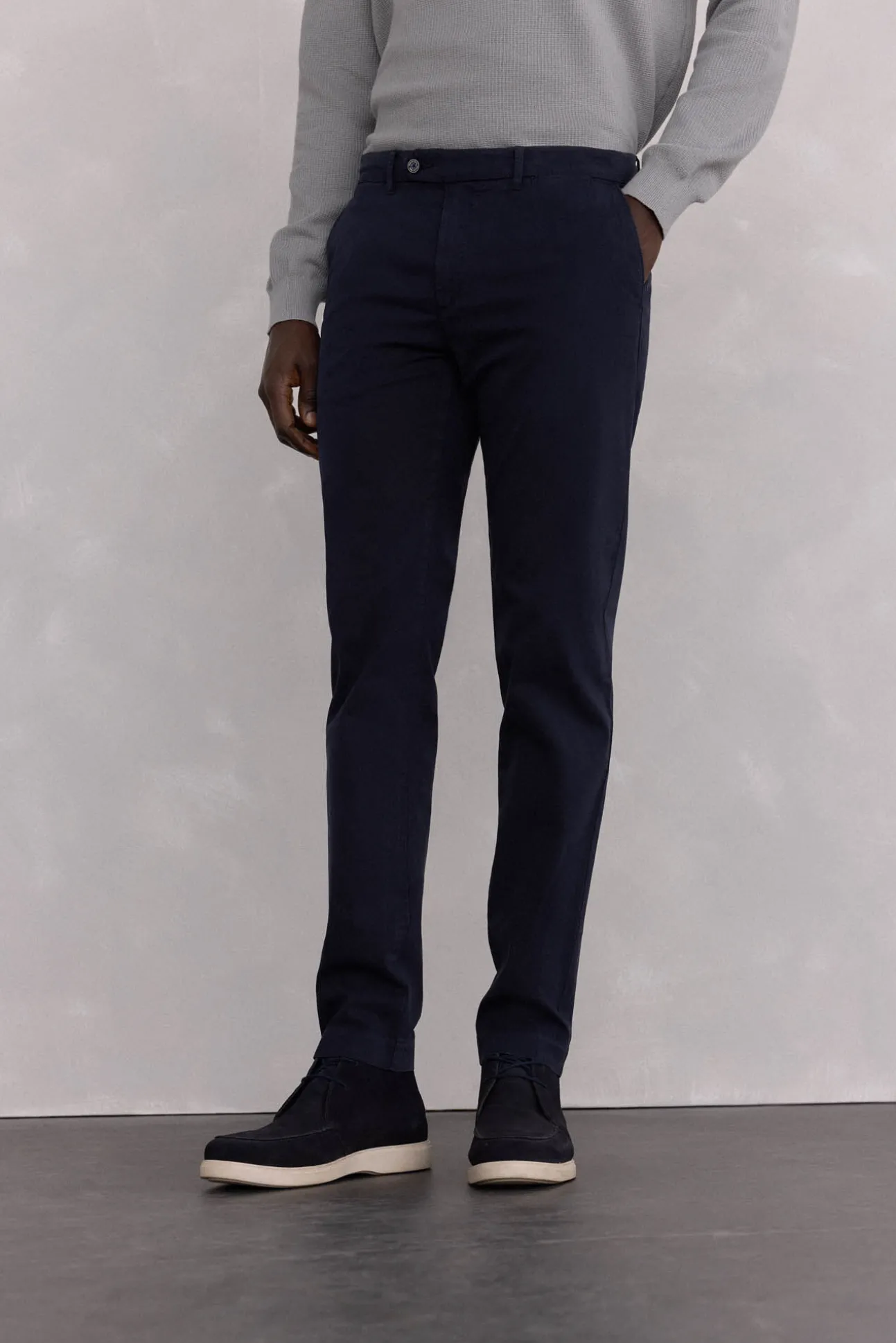 Calças calças chino slim fit premium