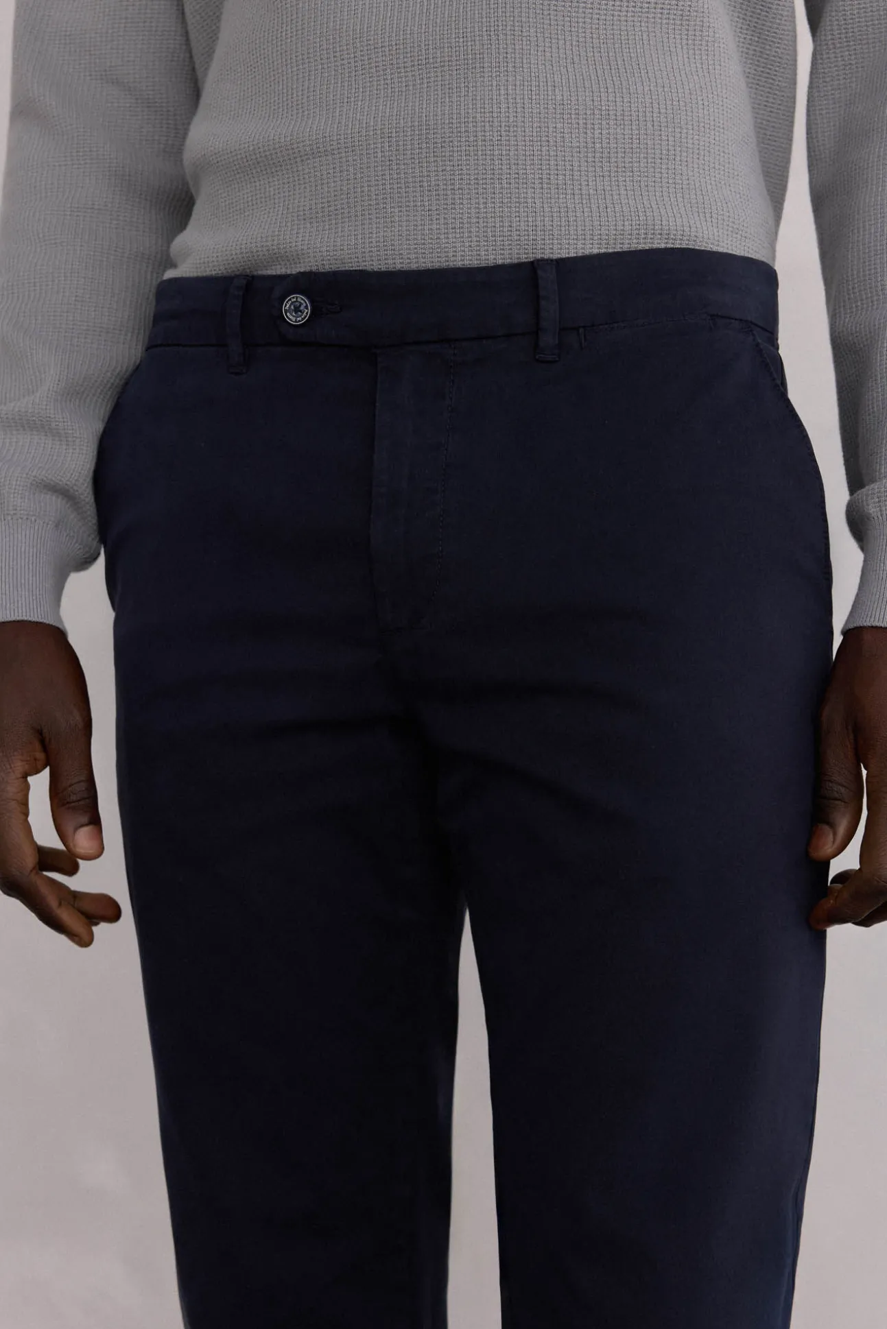Calças calças chino slim fit premium