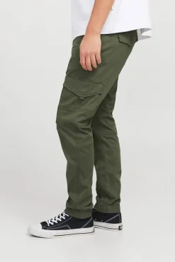 Calças cargo slim fit