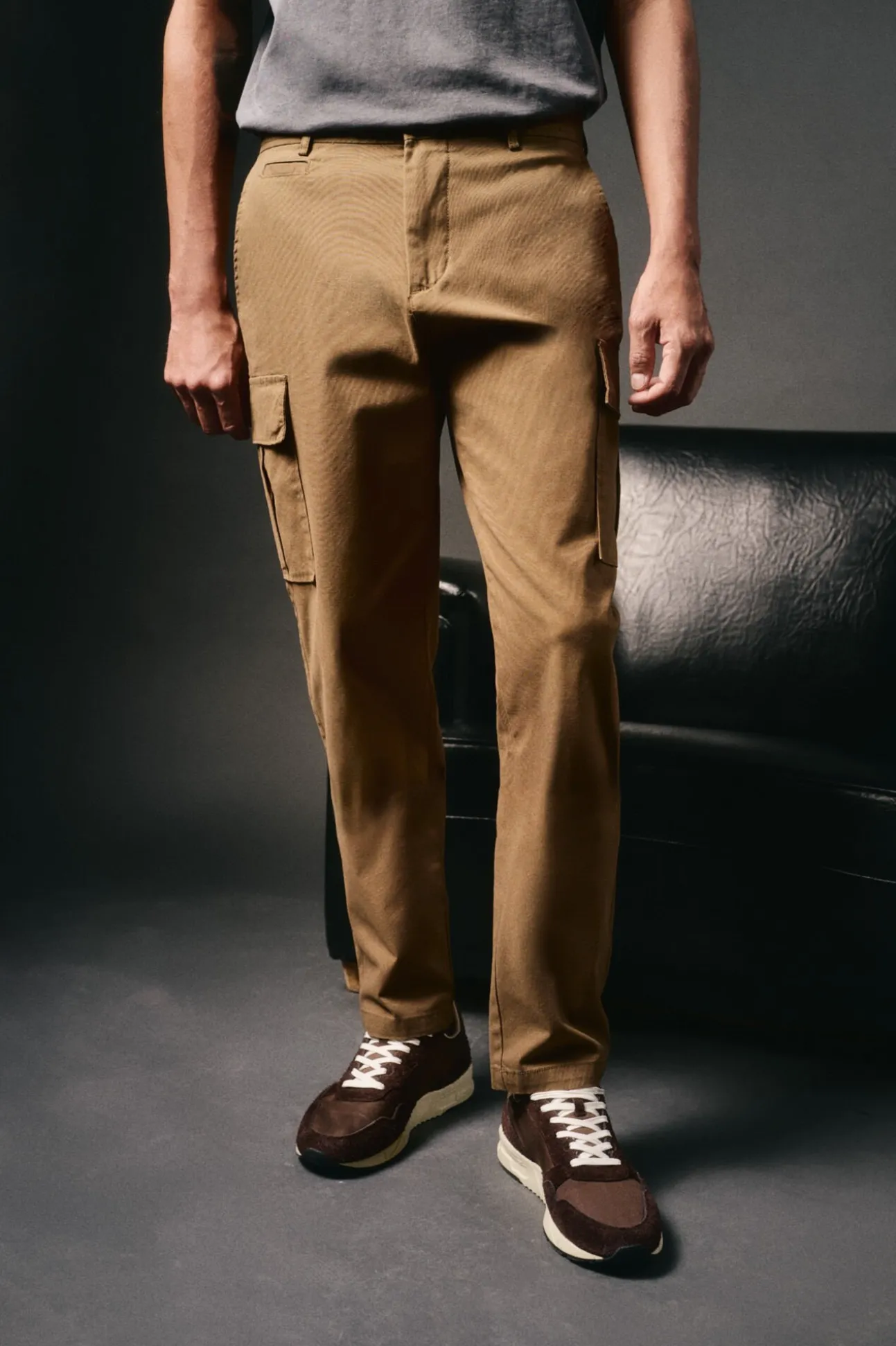 Calças cargo slim fit