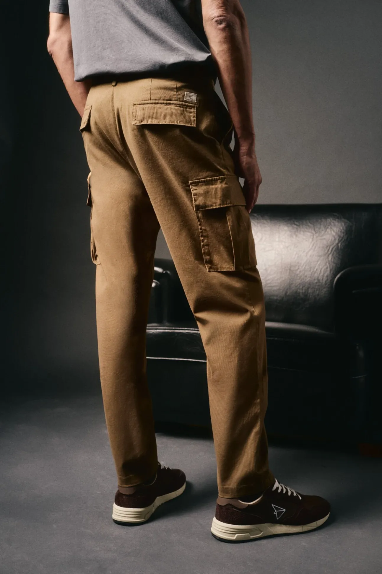 Calças cargo slim fit
