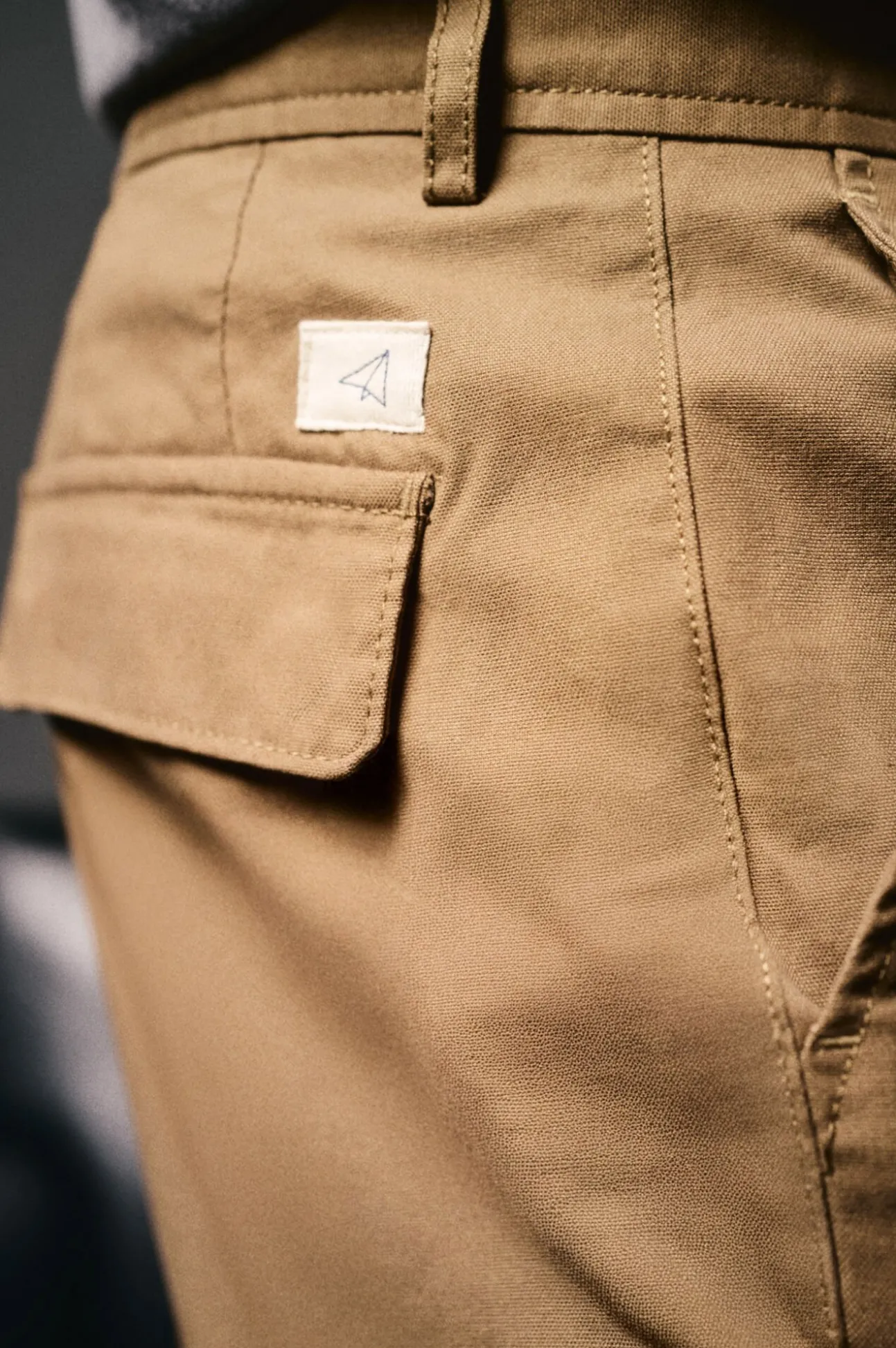 Calças cargo slim fit