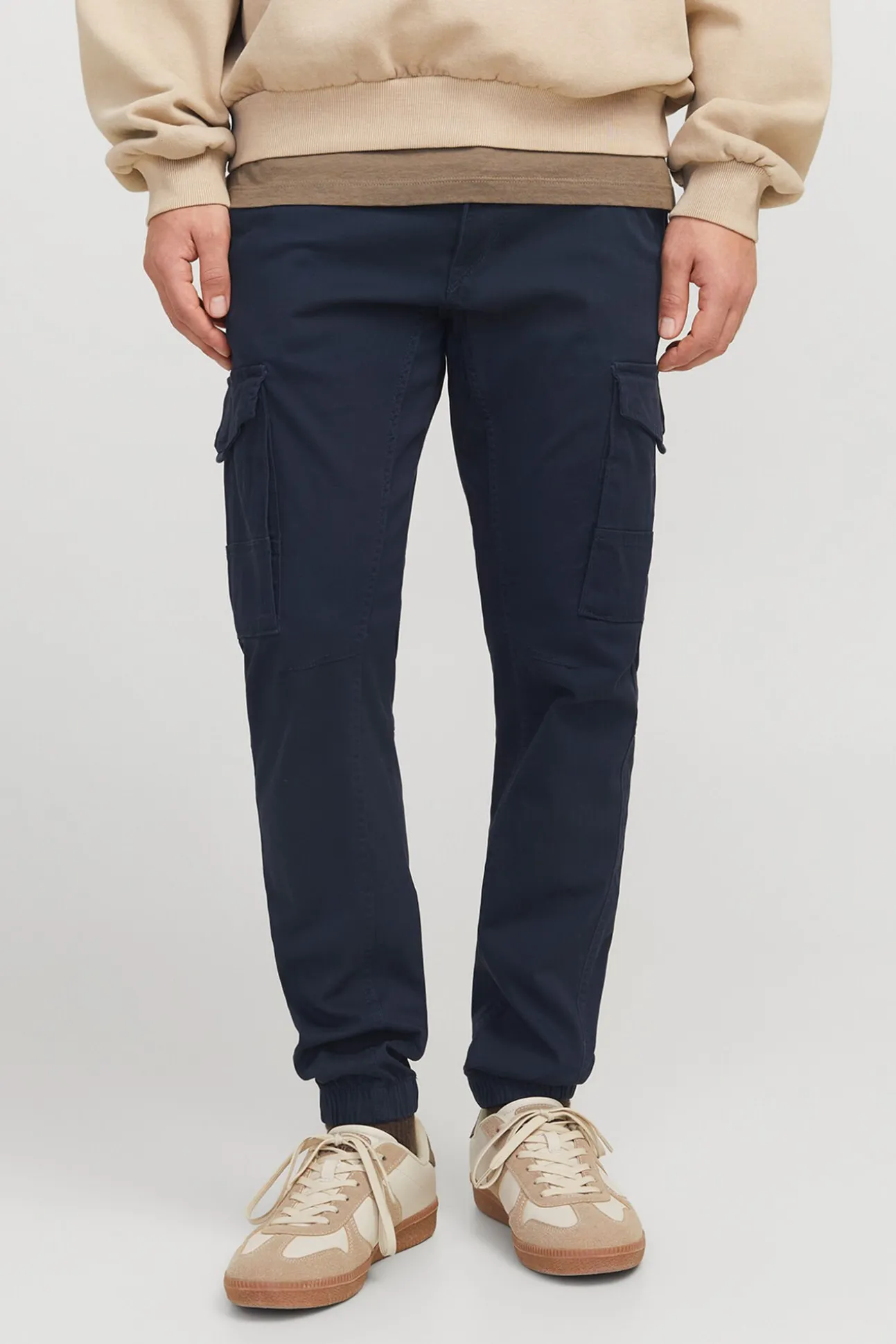 Calças cargo slim fit