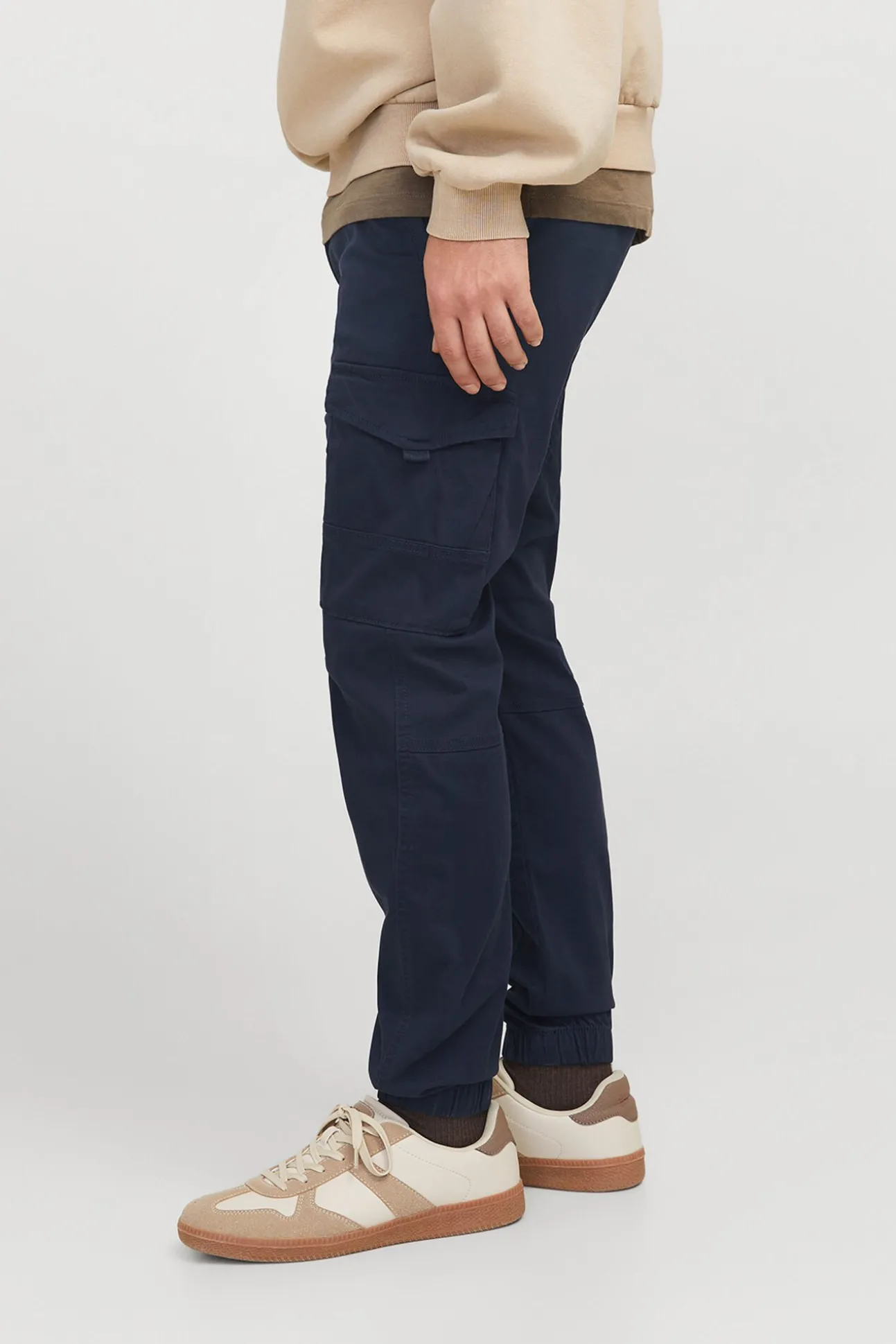 Calças cargo slim fit