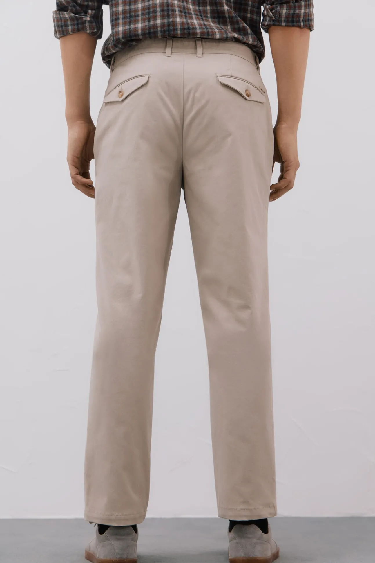 Calças chino comfort regular fit