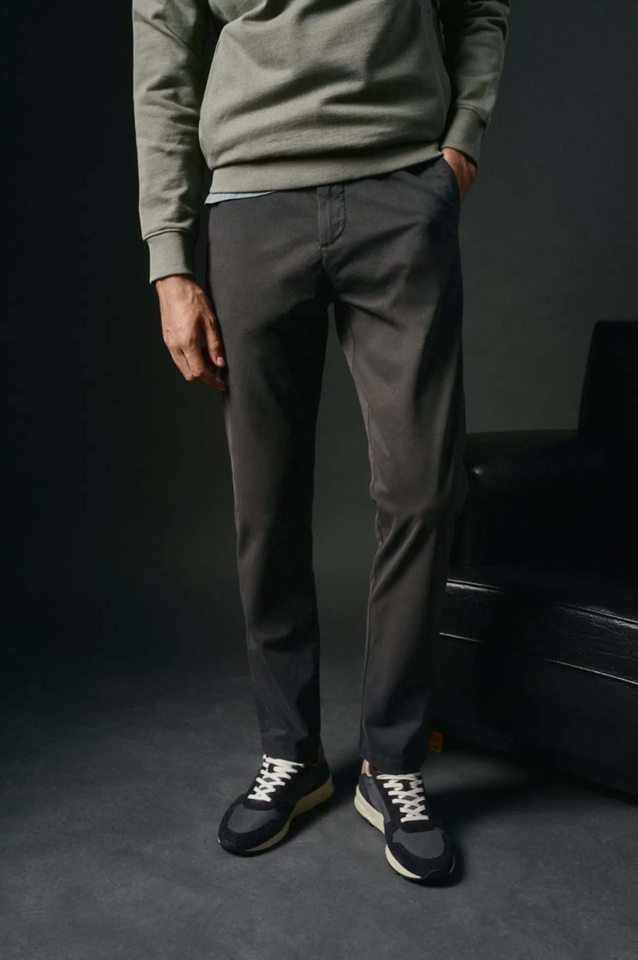 Calças chino slim