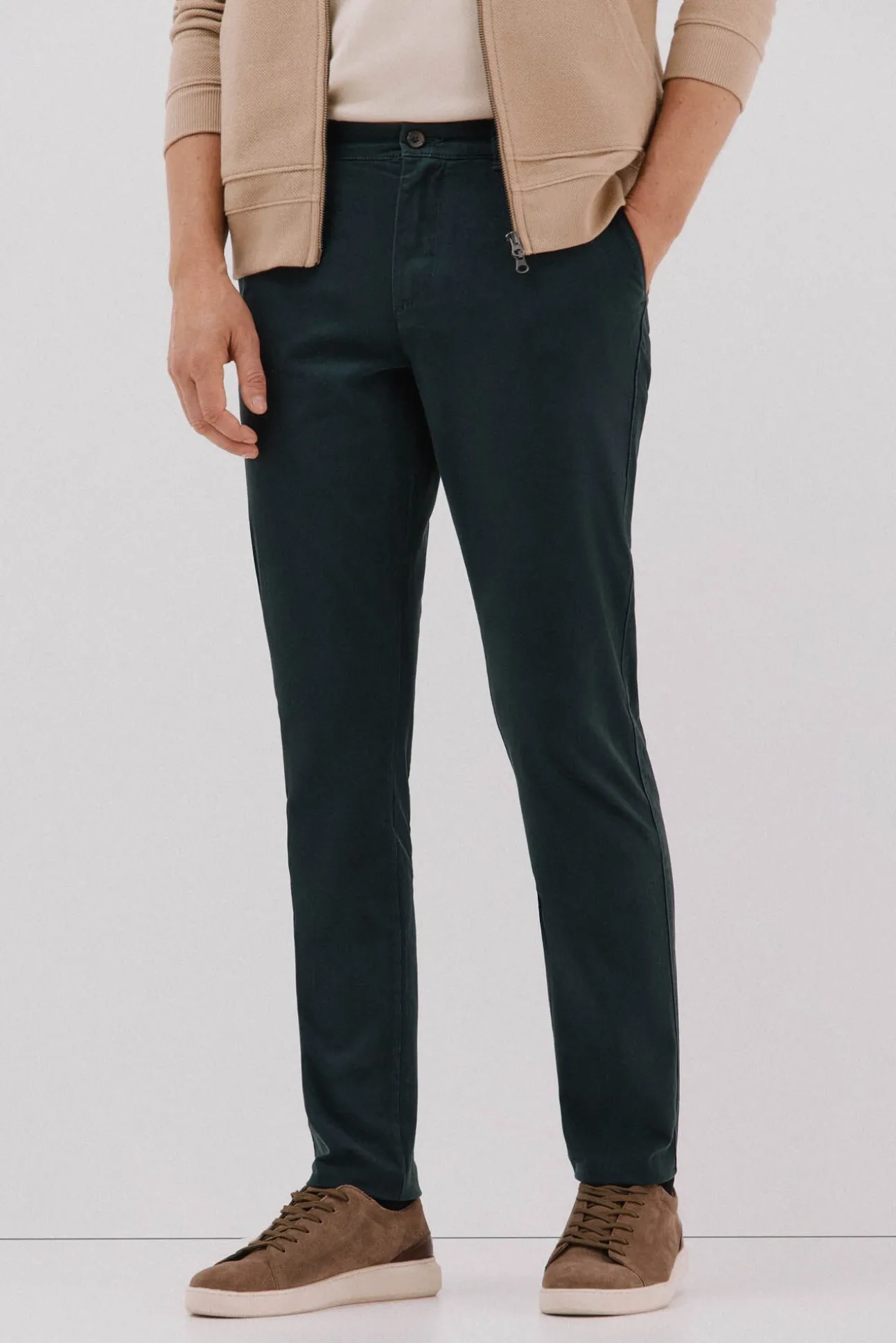 Calças chino slim fit