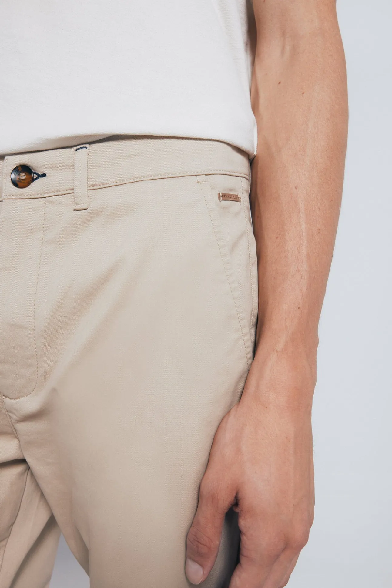 Calças chino slim fit