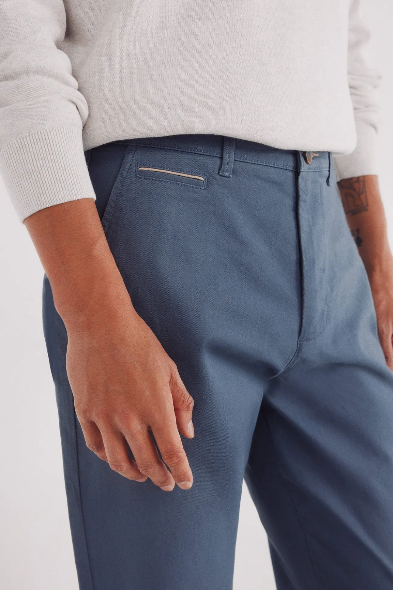 Calças chino slim fit
