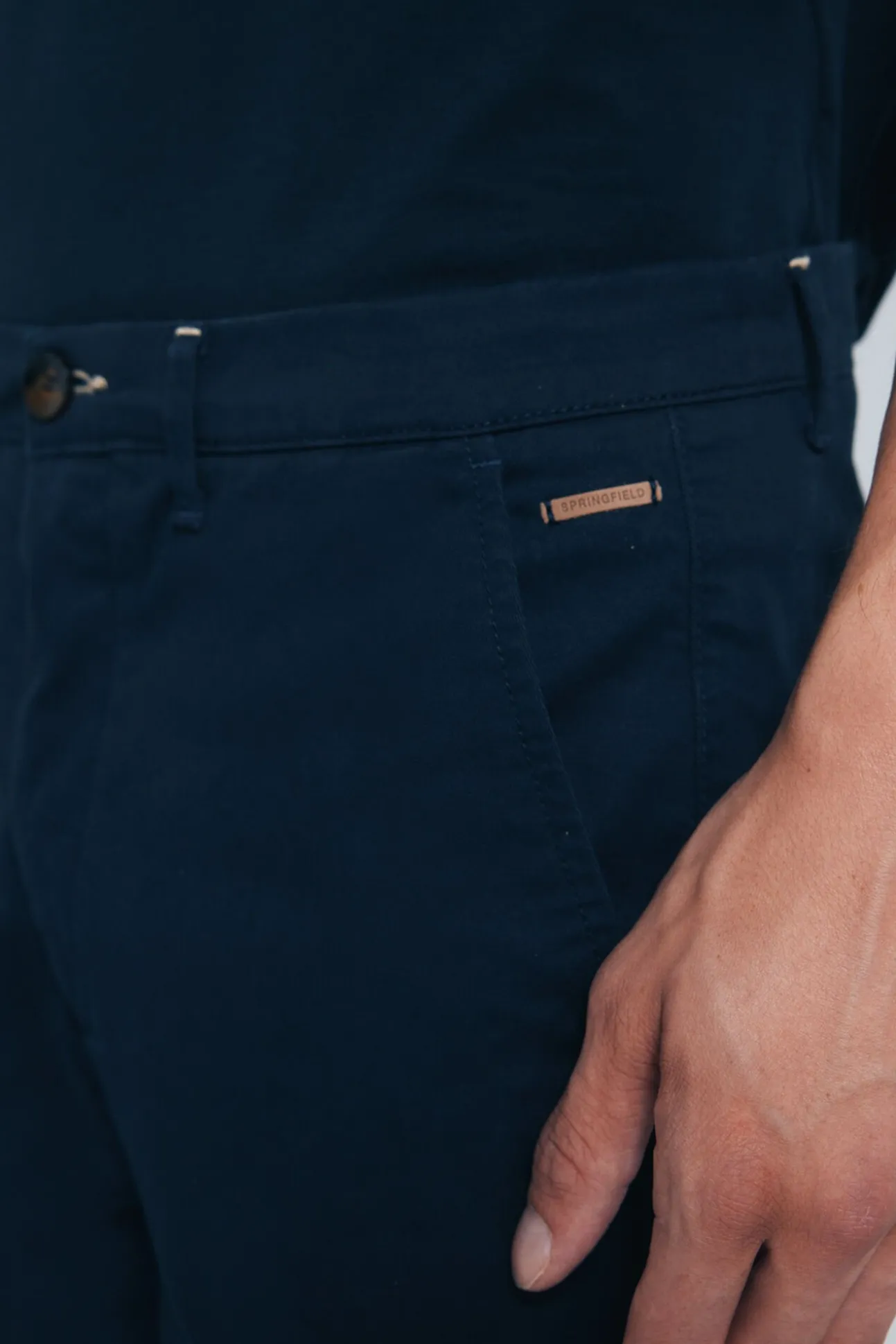Calças chino slim fit
