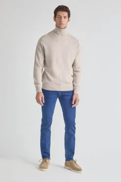Calças denim skinny fit