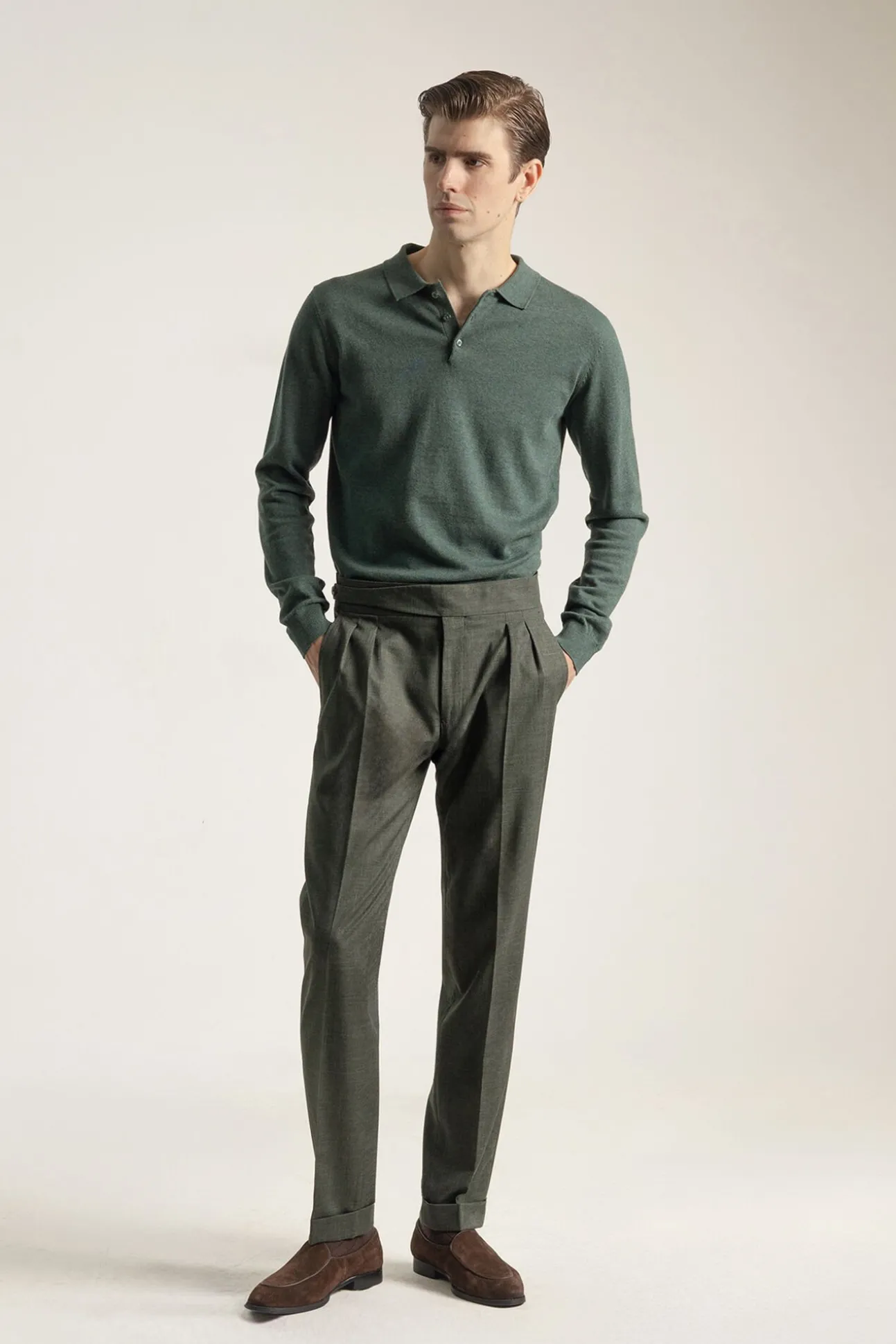 Calças Gurkha slim fit