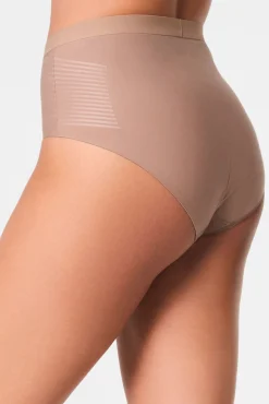 Calças shapewear/moldador curtas invisíveis