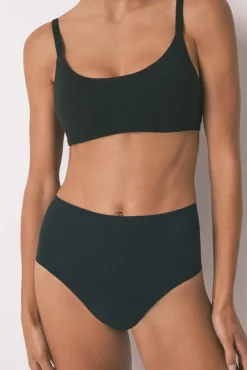 Calcinha cueca de algodão cintura alta