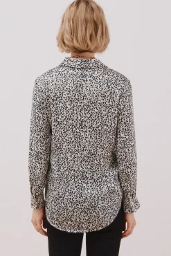 Camisa acetinada