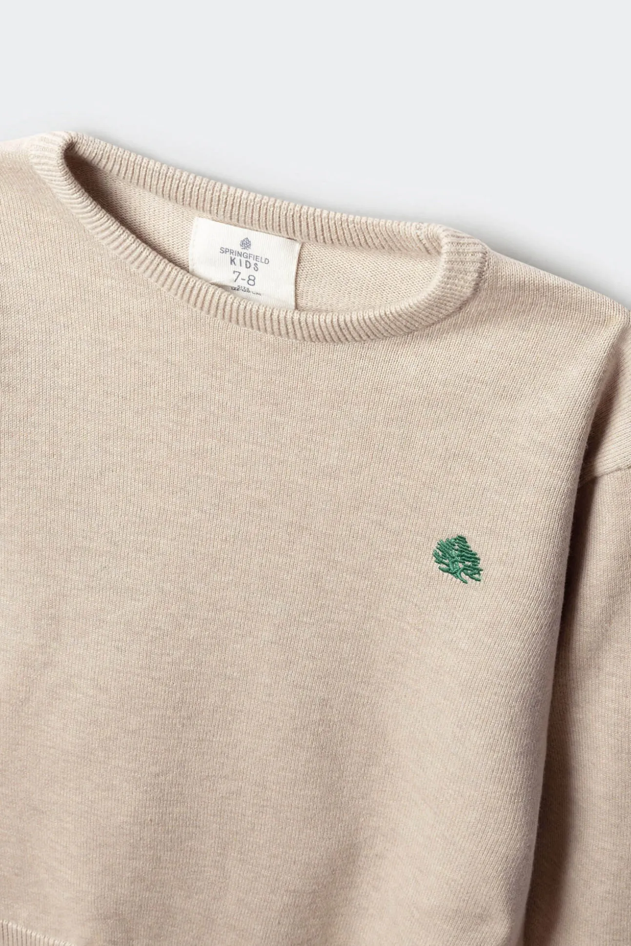 Camisa básica com cotoveleiras para criança