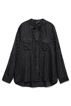 Camisa básica de manga comprida