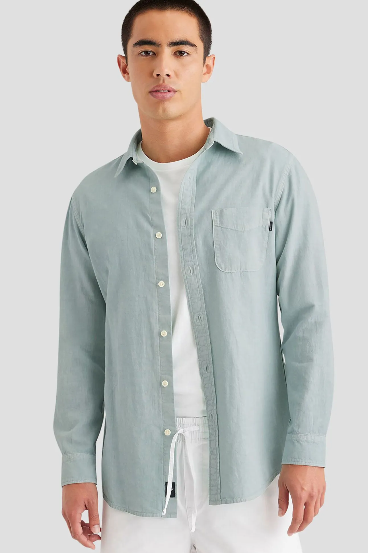 Camisa com botões slim fit Icon